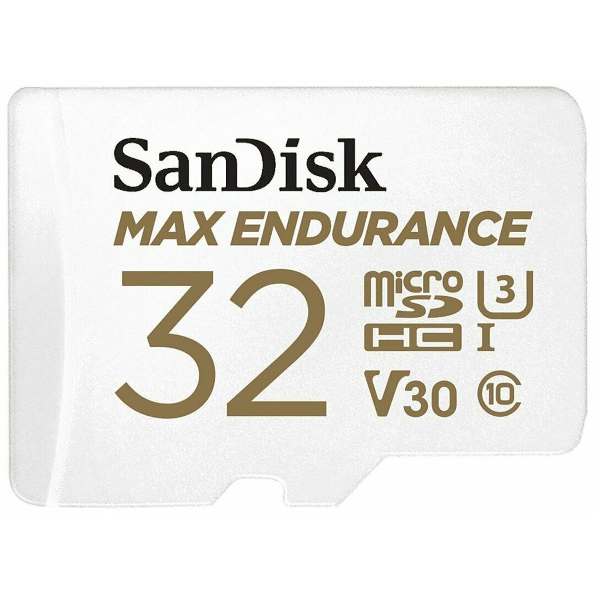 Карта памяти SanDisk Max Endurance microSDHC 32Gb, белый