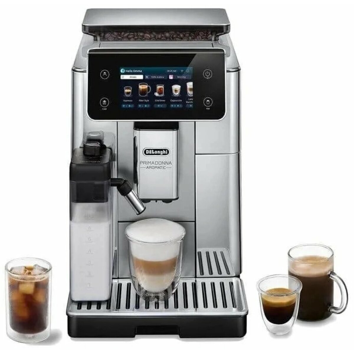 Кофемашина Delonghi ECAM630.55.SSM (Цвет: Black/Silver)