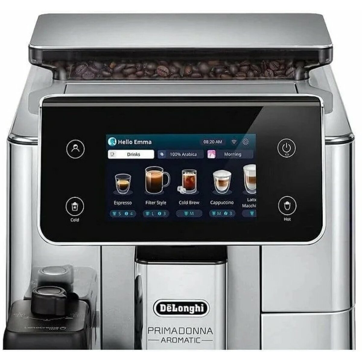 Кофемашина Delonghi ECAM630.55.SSM (Цвет: Black/Silver)