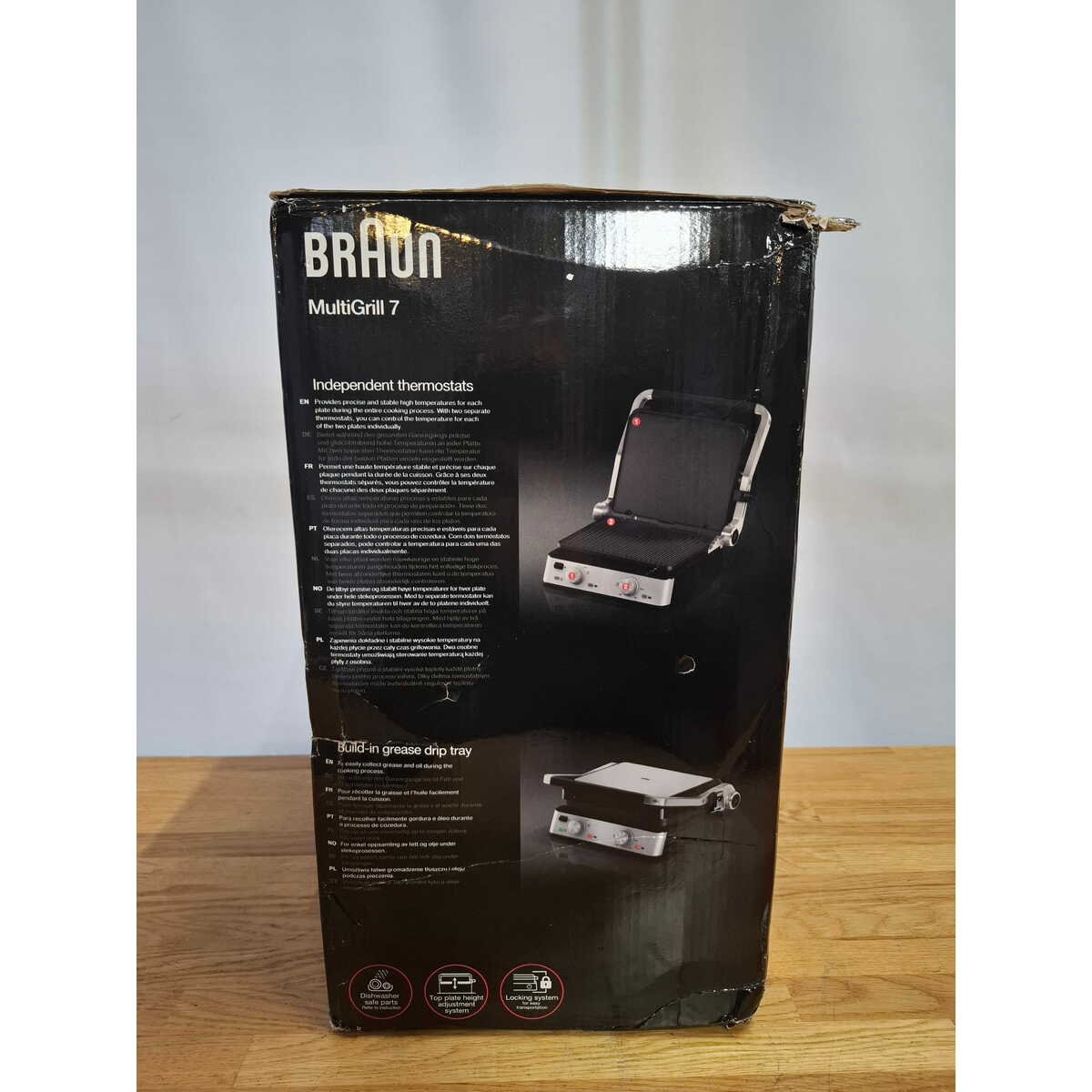 Электрогриль Braun CG7010 (Цвет: Silver/Black)