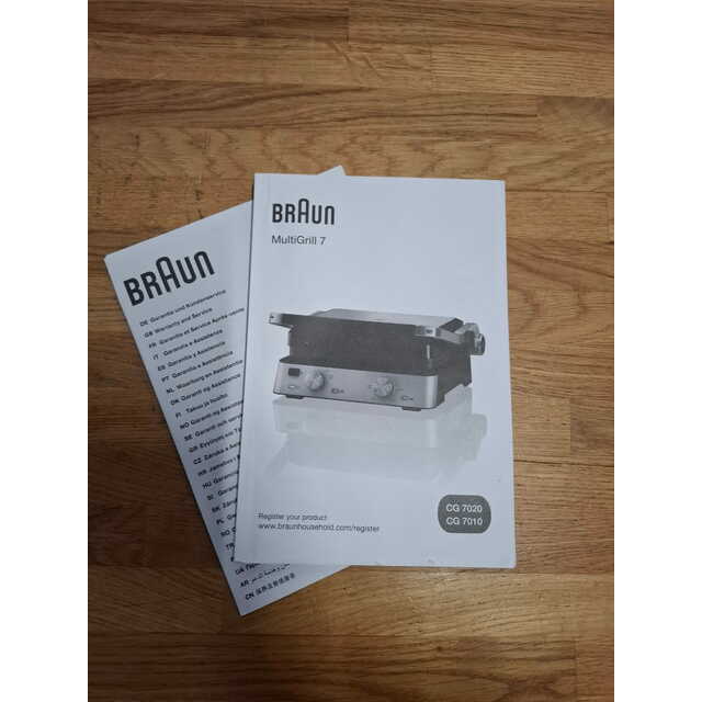 Электрогриль Braun CG7010 (Цвет: Silver / Black)