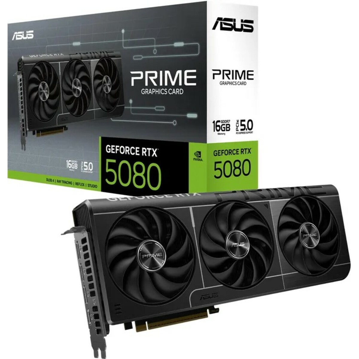Видеокарта Asus GeForce RTX 5080 PRIME 16Gb (PRIME-RTX5080-16G)
