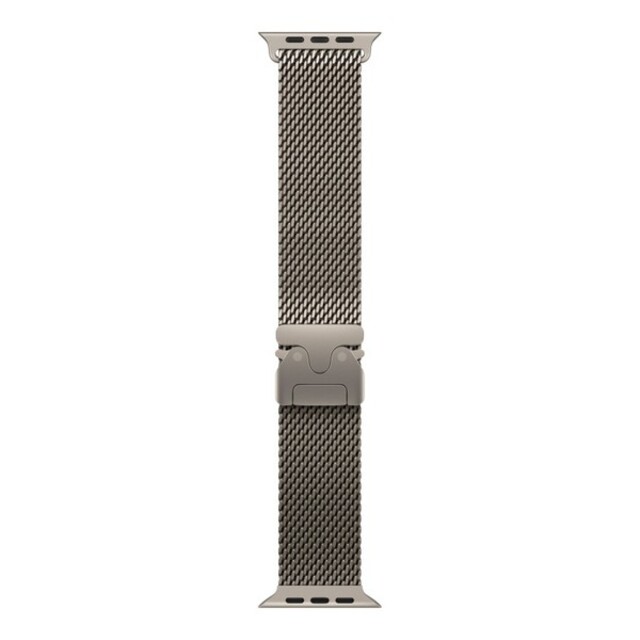 Умные часы Apple Watch Ultra 4 49mm Natural Titanium Case with  Natural Milanese Loop M (Цвет: Natural Titanium)