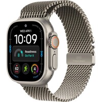 Умные часы Apple Watch Ultra 4 49mm Natural Titanium Case with  Natural Milanese Loop M (Цвет: Natural Titanium)
