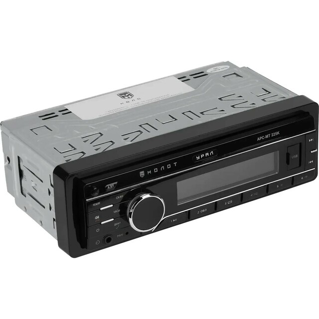 Автомагнитола Ural Молот АРС-МТ 225К, черный