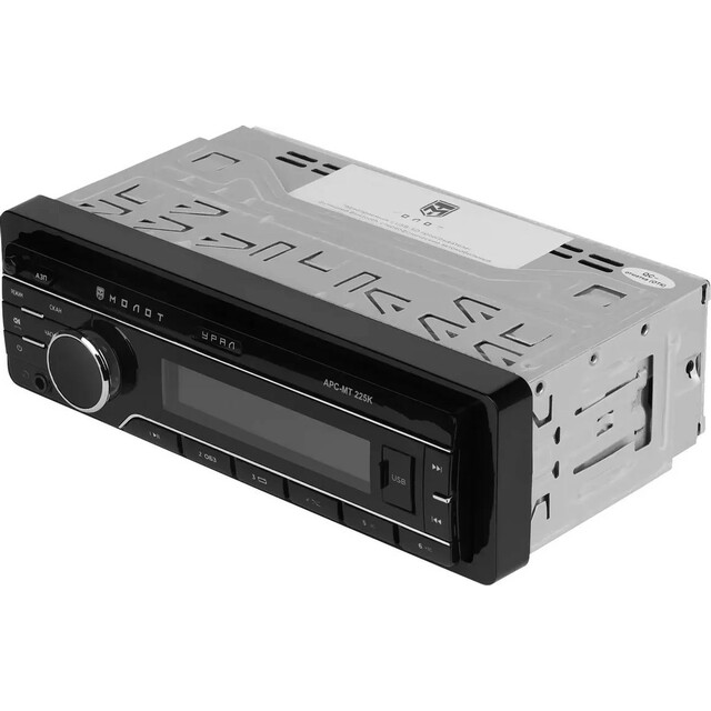 Автомагнитола Ural Молот АРС-МТ 225К, черный