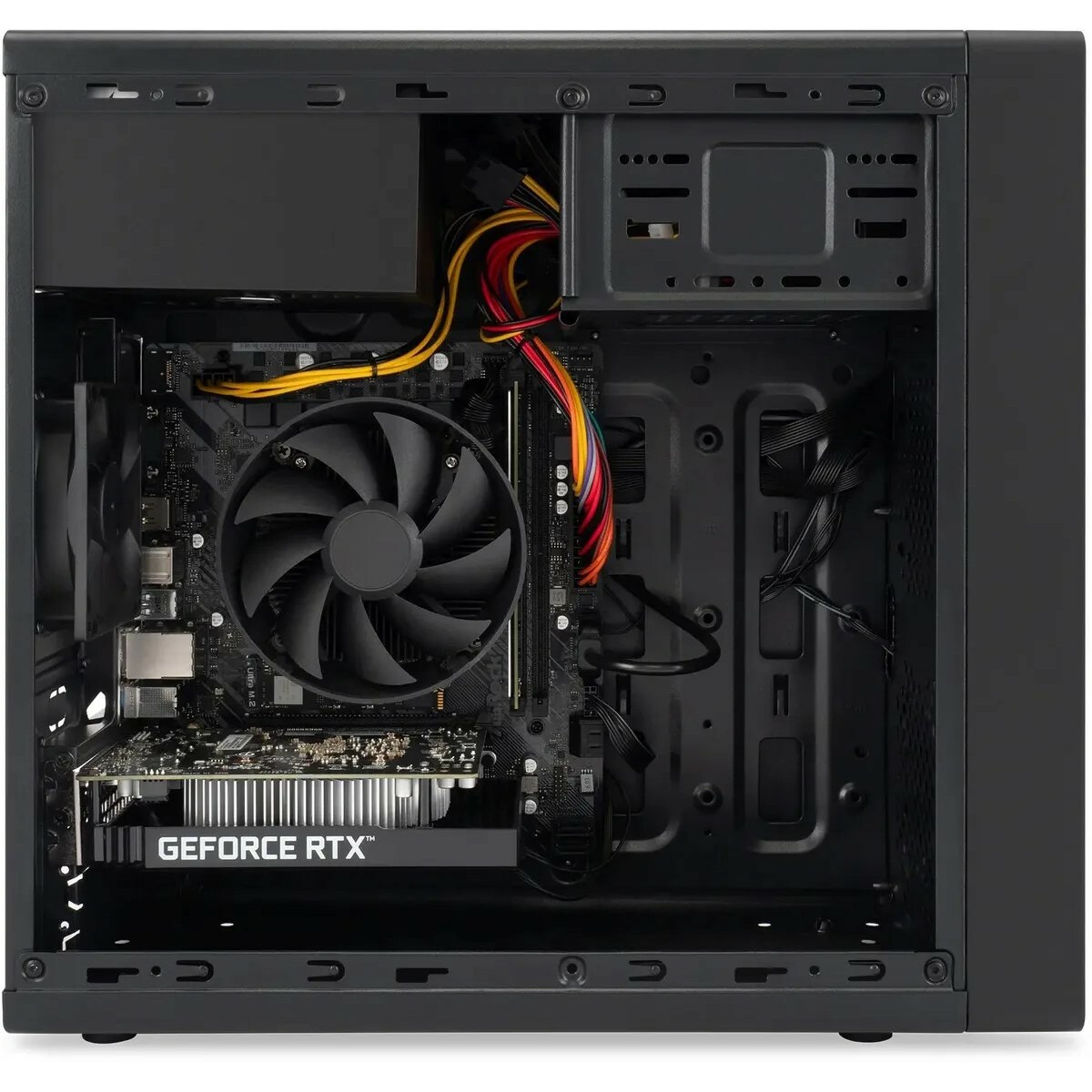 ПК IRU Tactio 310H6SEA (Intel Core i3 13100F 3.4Ghz/16Gb DDR4/SSD512Gb/NVIDIA GeForce RTX 3050 6Gb/FreeDOS/black) 