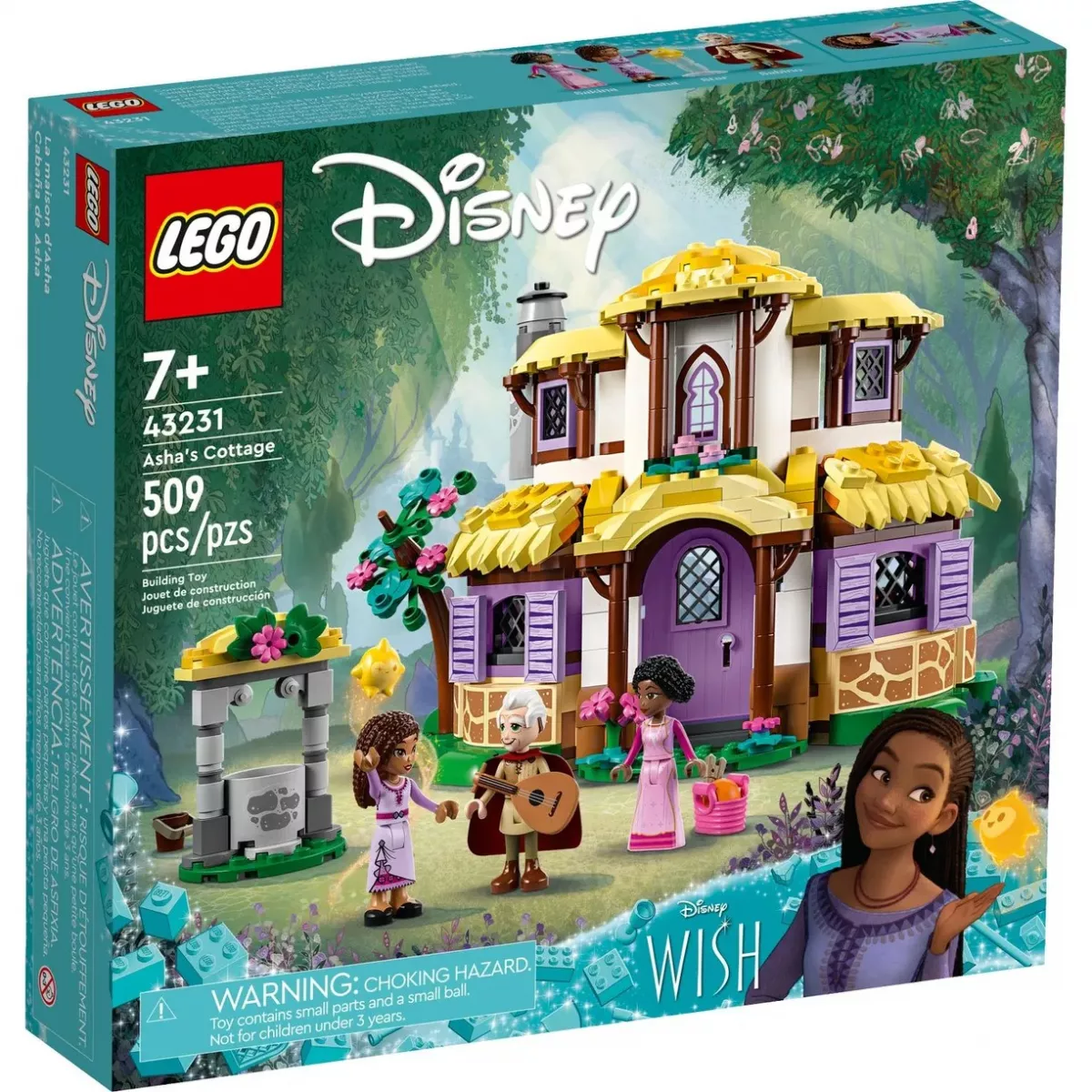 Конструктор LEGO Disney Princess Ashas Cottage 43231