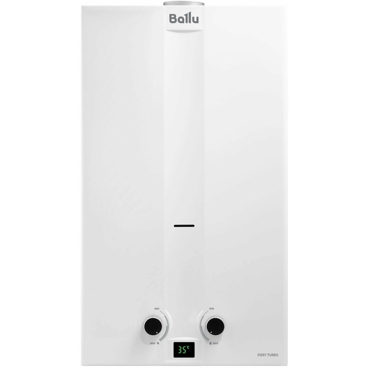 Водонагреватель проточный Ballu Fiery Turbo GWH 12, белый