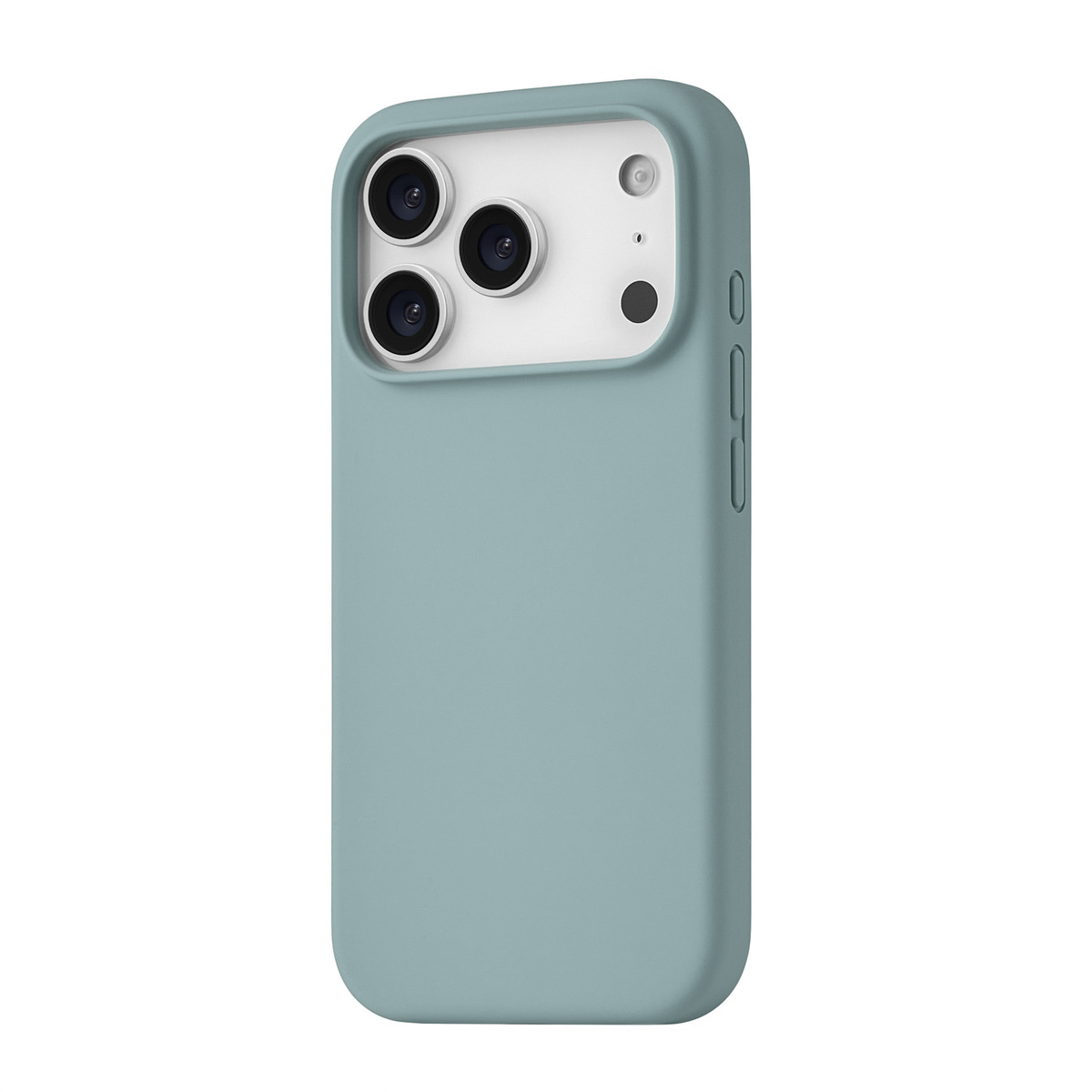 Чехол-накладка uBear Touch Mag case для смартфона Apple iPhone 17 Pro (Цвет: Cold Mint)