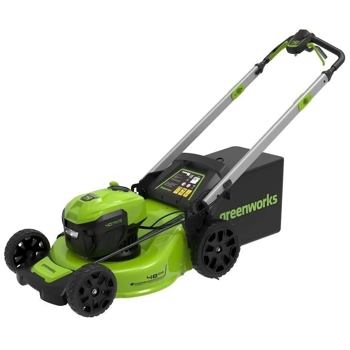 Газонокосилка роторная Greenworks GD40LM48SP (Цвет: Green)