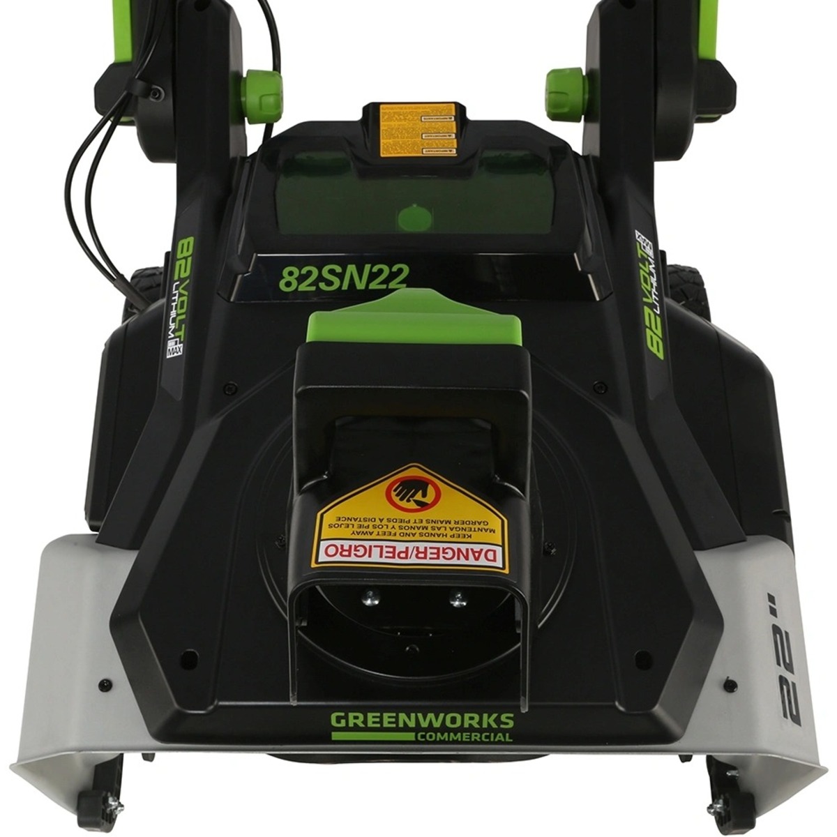 Снегоуборщик электрический Greenworks GD82ST (Цвет: Green)