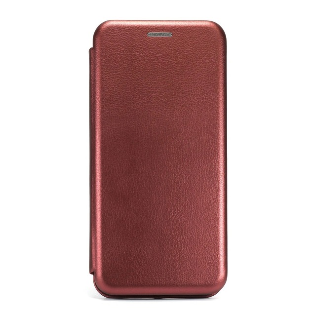 Чехол-книжка для смартфона Samsung Galaxy A41 (Цвет: Wine Red)