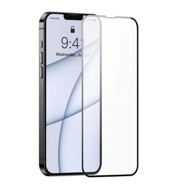 Защитное стекло Devia Star Full Tempered Glass для смартфона iPhone 13 Pro Max, черный