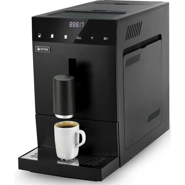 Кофемашина Vitek Metropolis VT-8700, черный