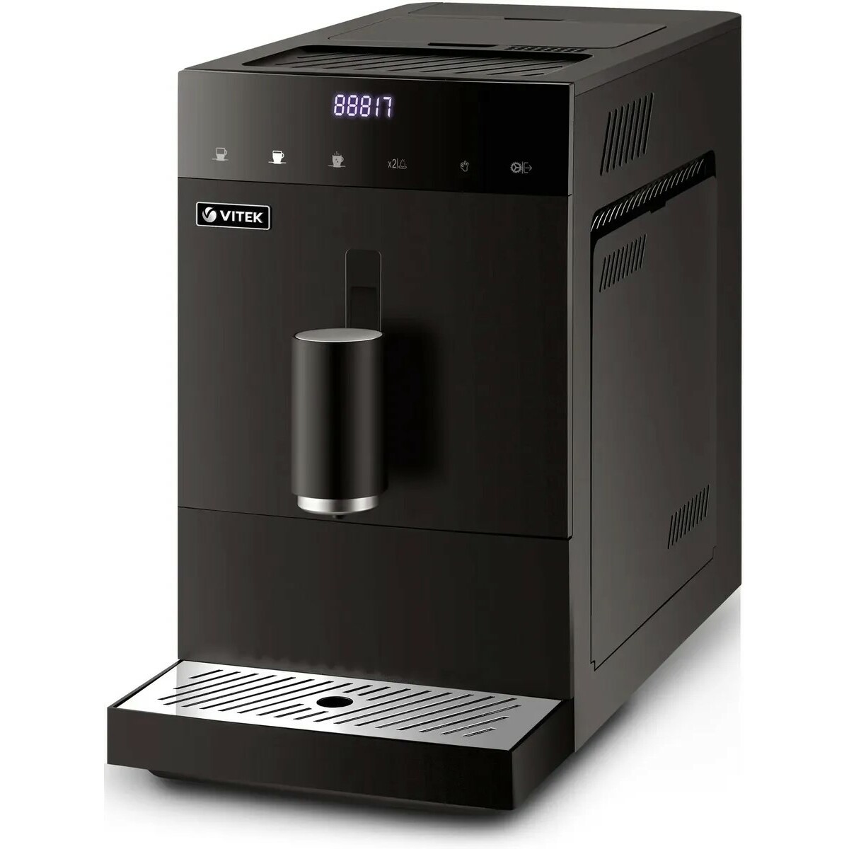 Кофемашина Vitek Metropolis VT-8700, черный