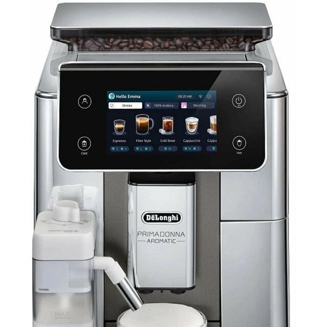 Кофемашина Delonghi Primadonna Aromatic ECAM630.75.TSM (Цвет: Silver / Black)