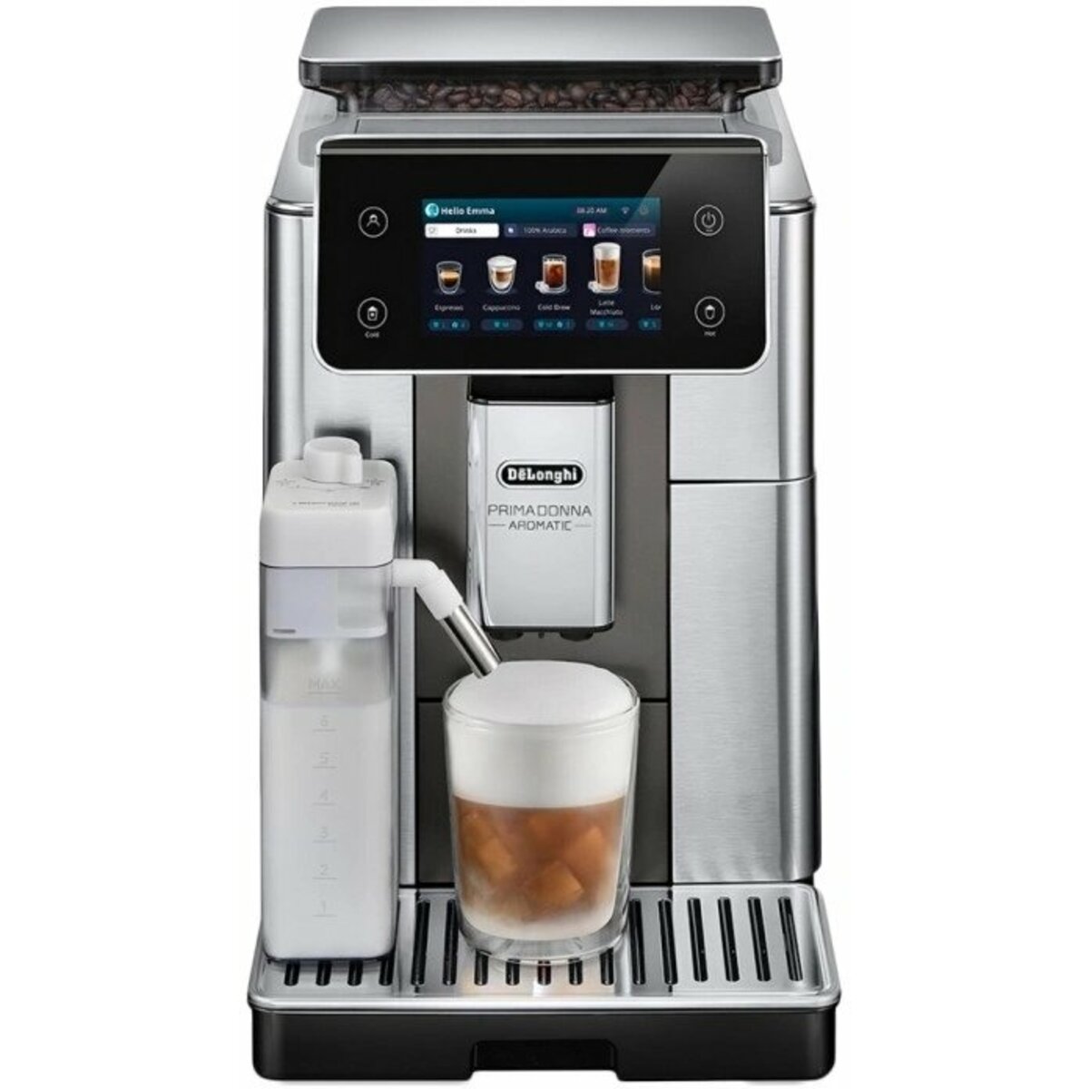 Кофемашина Delonghi ECAM630.75.TM (Цвет: Black/Silver)