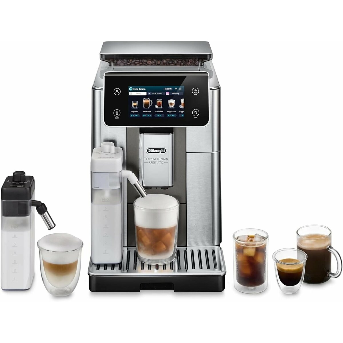 Кофемашина Delonghi ECAM630.75.TM (Цвет: Black/Silver)