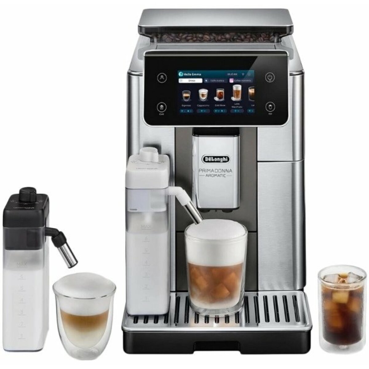 Кофемашина Delonghi ECAM630.75.TM (Цвет: Black/Silver)