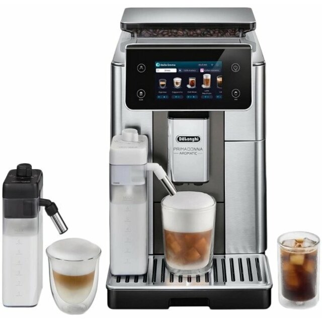 Кофемашина Delonghi ECAM630.75.TM (Цвет: Black / Silver)