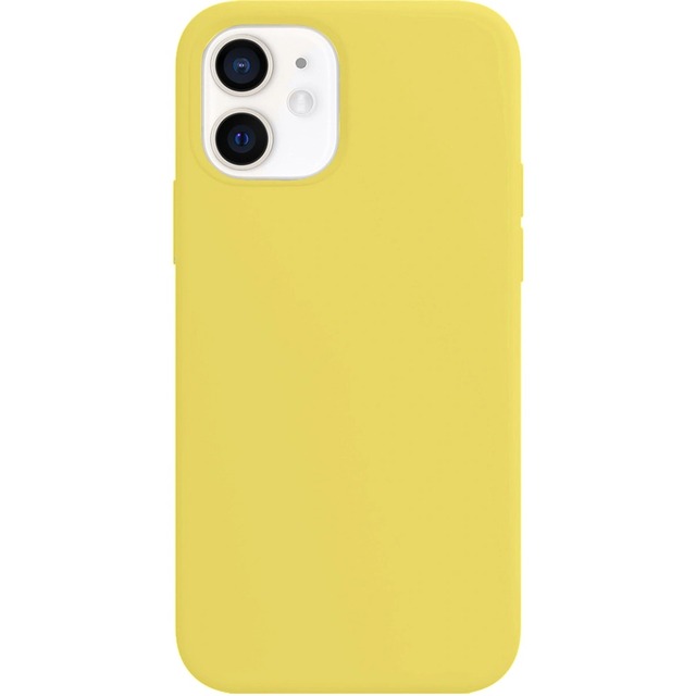 Чехол-накладка Soft Touch для смартфона iPhone 12 Mini (Цвет: Yellow)