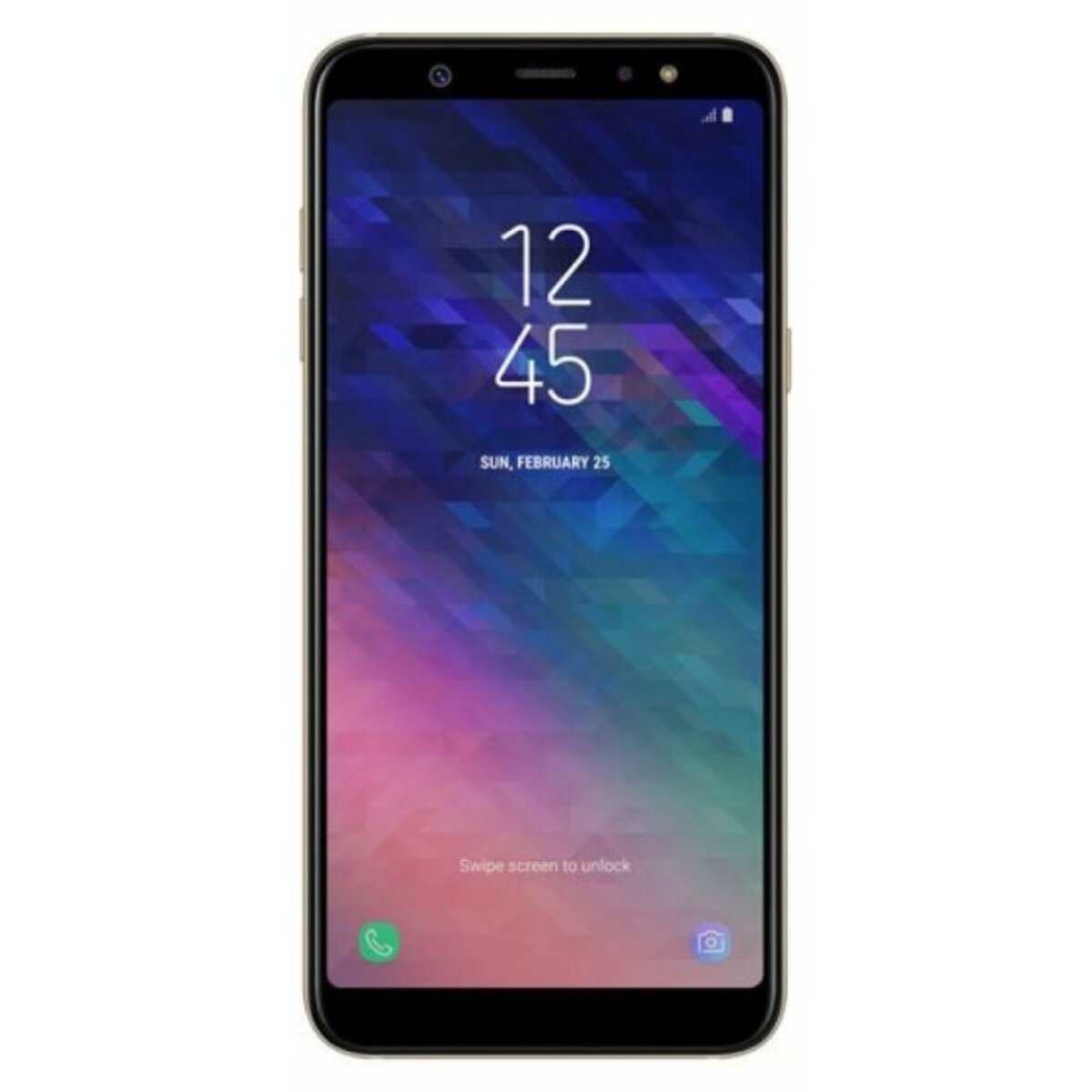 Смартфон Samsung Galaxy A6 (2018) SM-A600FN / DS 32Gb (Цвет: Gold)