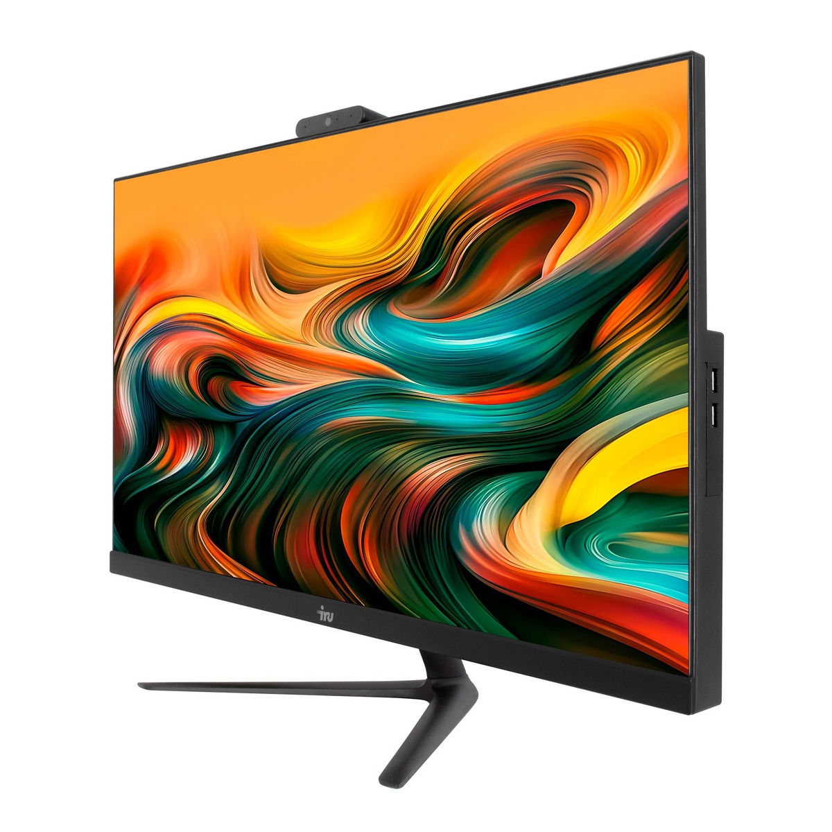 Моноблок IRU Office 27IH5 27 Full HD i5 11400 (2.6) 8Gb SSD240Gb UHDG 730 Free DOS GbitEth WiFi BT 120W Cam черный 1920x1080
