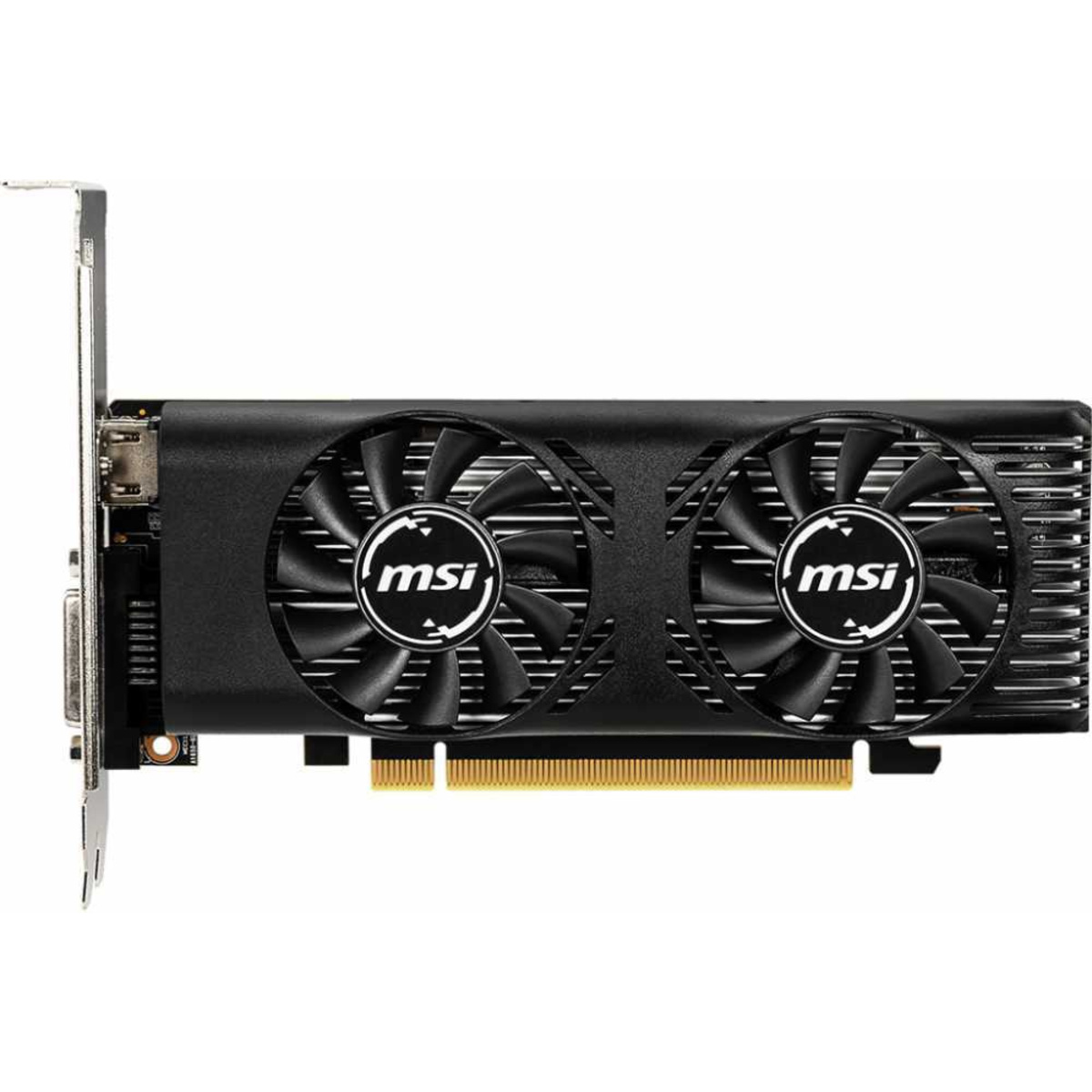Видеокарта MSI PCI-E GTX 1650 4GT LP nVidia GeForce GTX 1650 4096Mb 128bit GDDR5 1485 / 8000 DVIx1 / HDMIx1 / HDCP Ret low profile