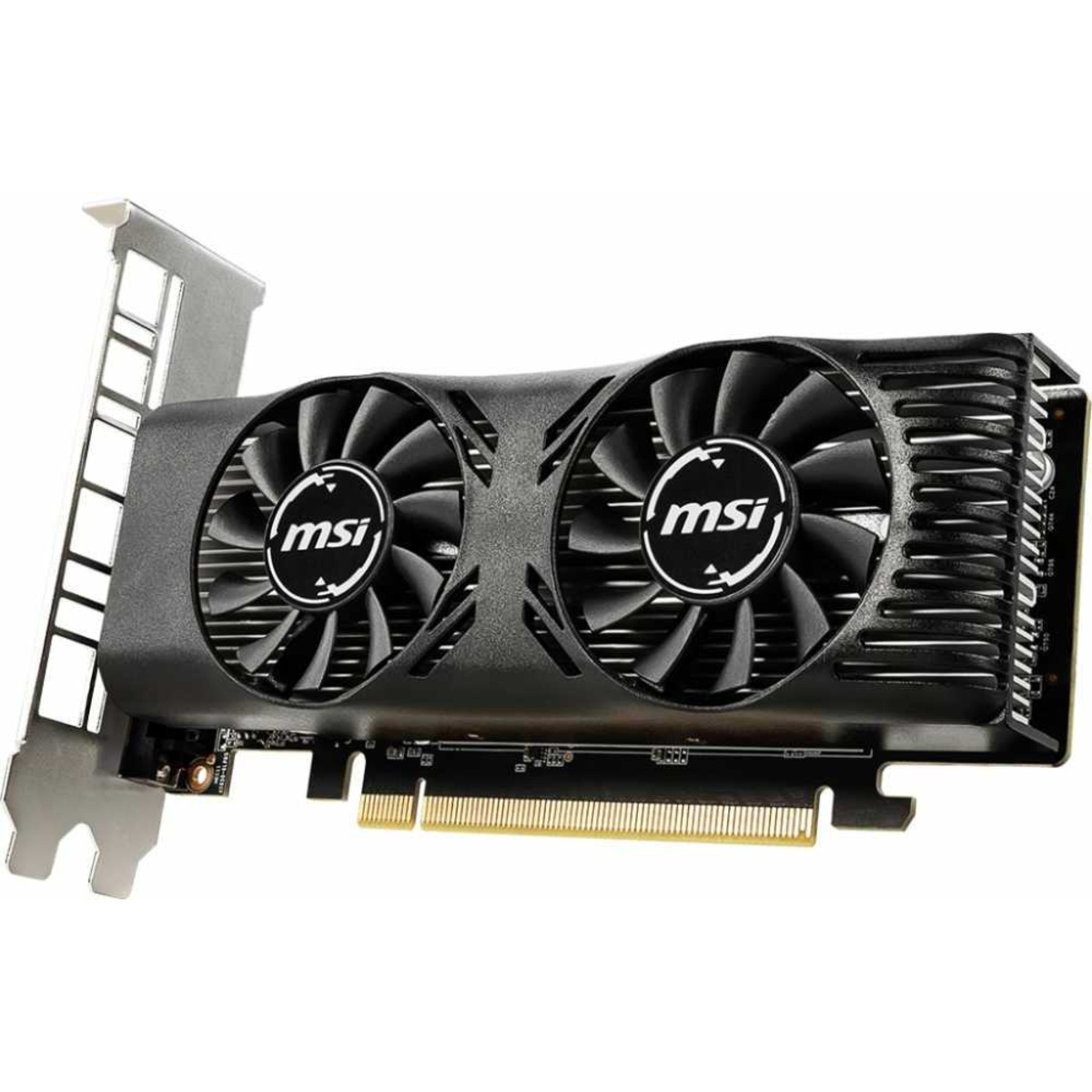 Видеокарта MSI PCI-E GTX 1650 4GT LP nVidia GeForce GTX 1650 4096Mb 128bit GDDR5 1485 / 8000 DVIx1 / HDMIx1 / HDCP Ret low profile