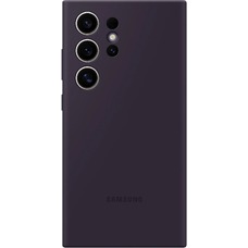 Чехол-накладка Samsung Silicone Case для смартфона Samsung Galaxy S24 Ultra (Цвет: Dark Purple)
