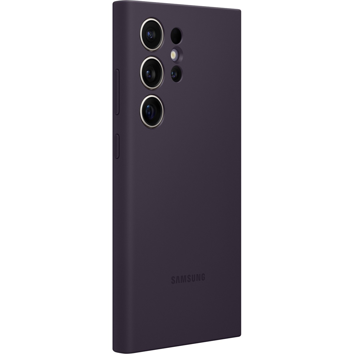 Чехол-накладка Samsung Silicone Case для смартфона Samsung Galaxy S24 Ultra (Цвет: Dark Purple)