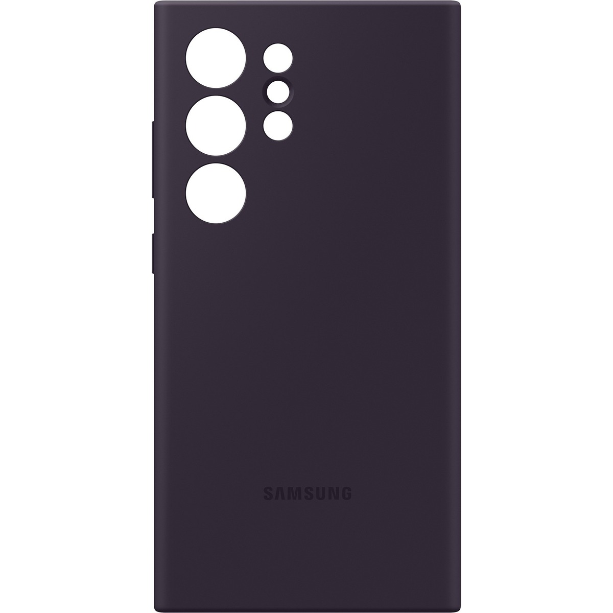 Чехол-накладка Samsung Silicone Case для смартфона Samsung Galaxy S24 Ultra (Цвет: Dark Purple)