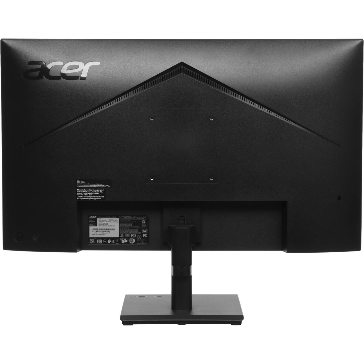 Монитор Acer 27" Vero V277Gbmipx, черный