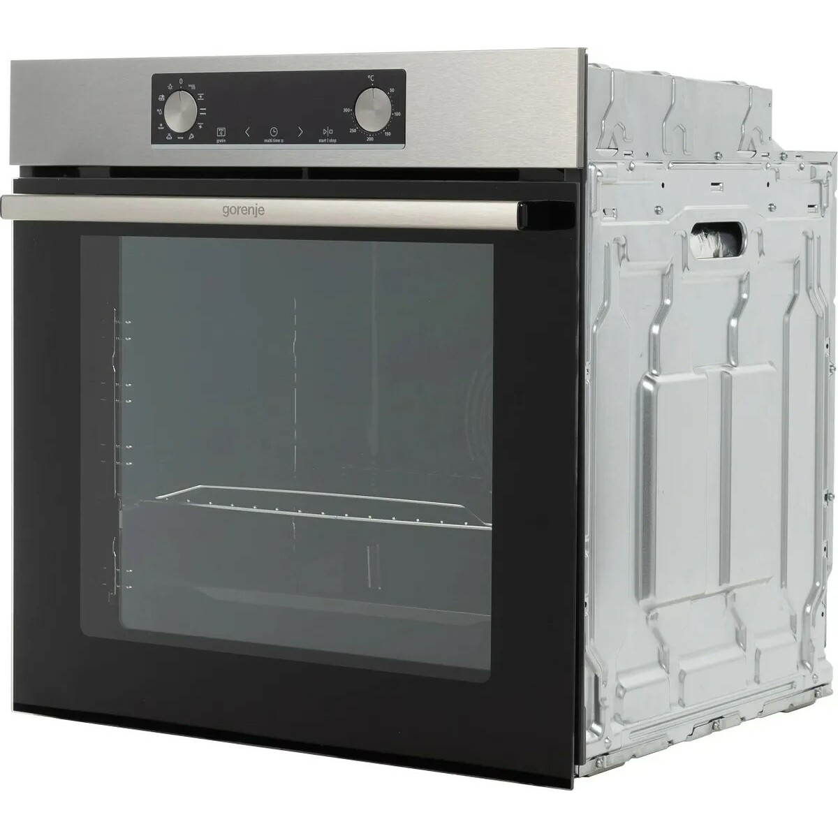 Духовой шкаф Gorenje BO6735E05X, черный