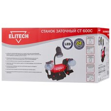 Электроточило Elitech СТ 600C (Цвет: Red)