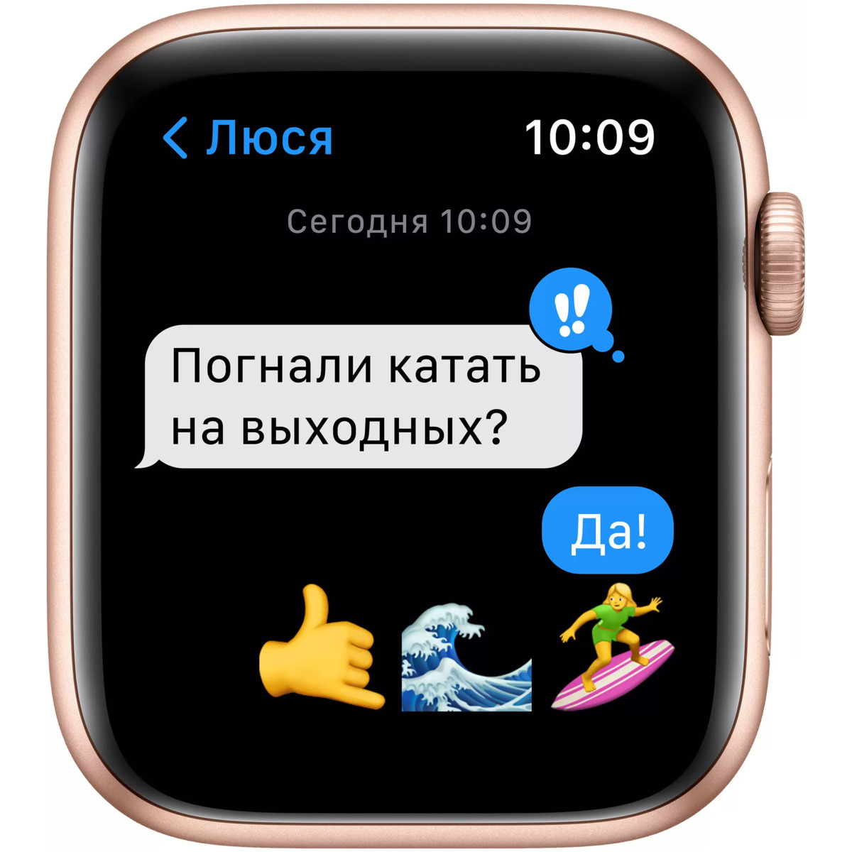 Умные часы Apple Watch SE (2022) 44mm Aluminum Case with Sport Band M / L (Цвет: Silver / White)