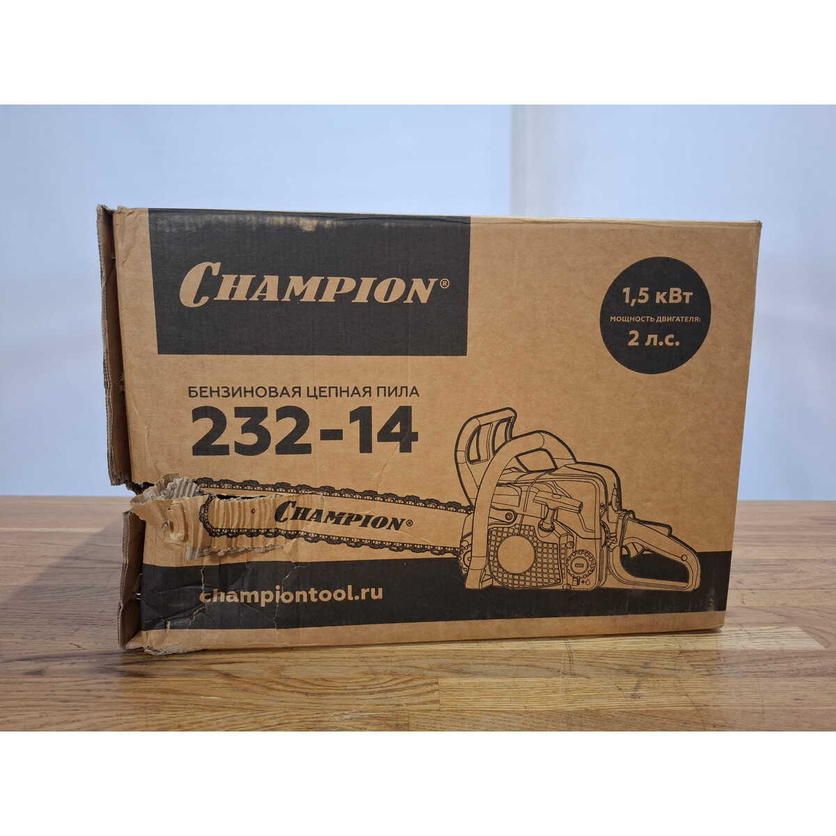 Бензопила Champion 232-14 (Цвет: Yellow/Black)