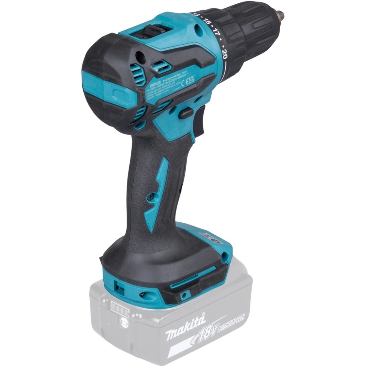 Дрель-шуруповерт Makita DHP490Z (Цвет: Blue)