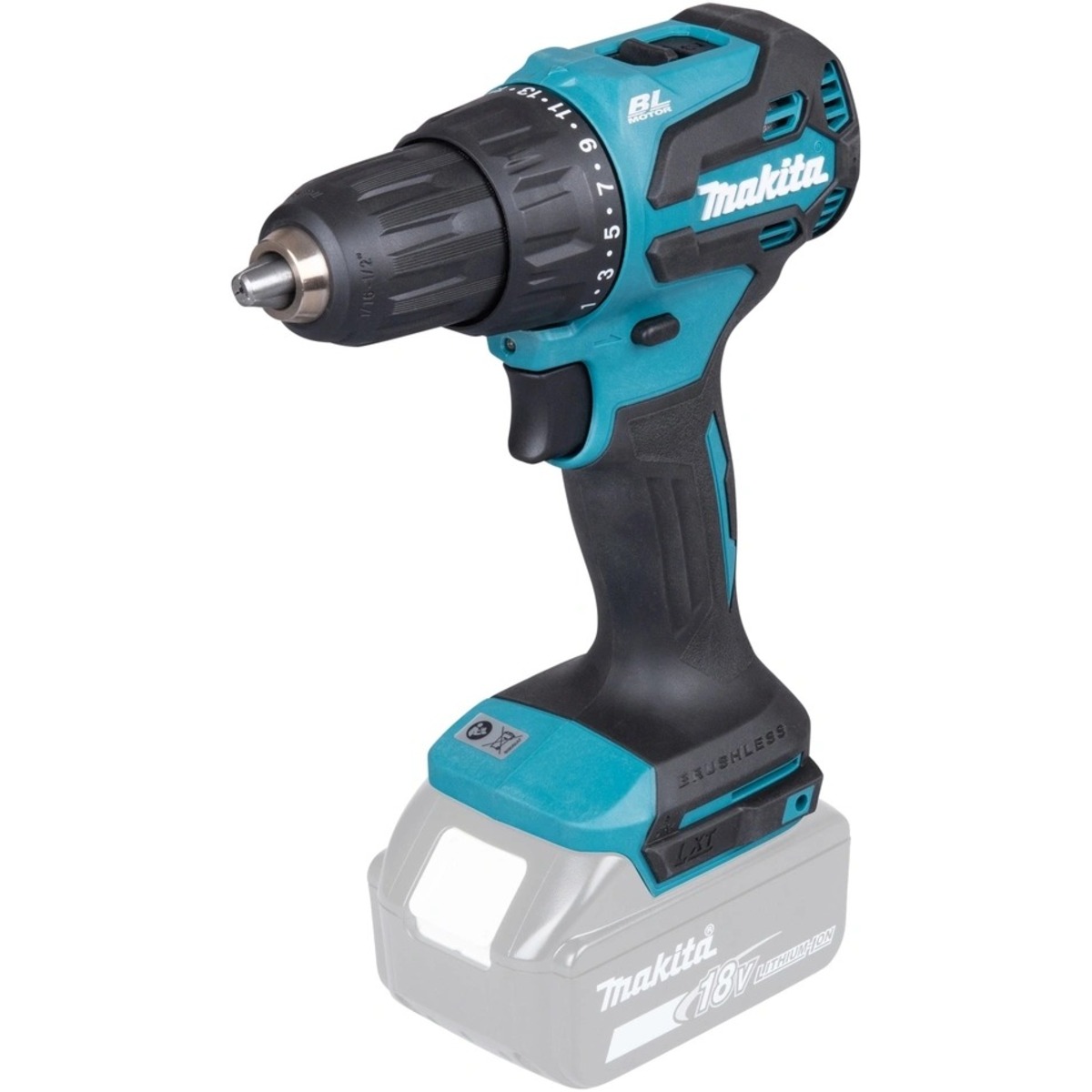 Дрель-шуруповерт Makita DHP490Z (Цвет: Blue)