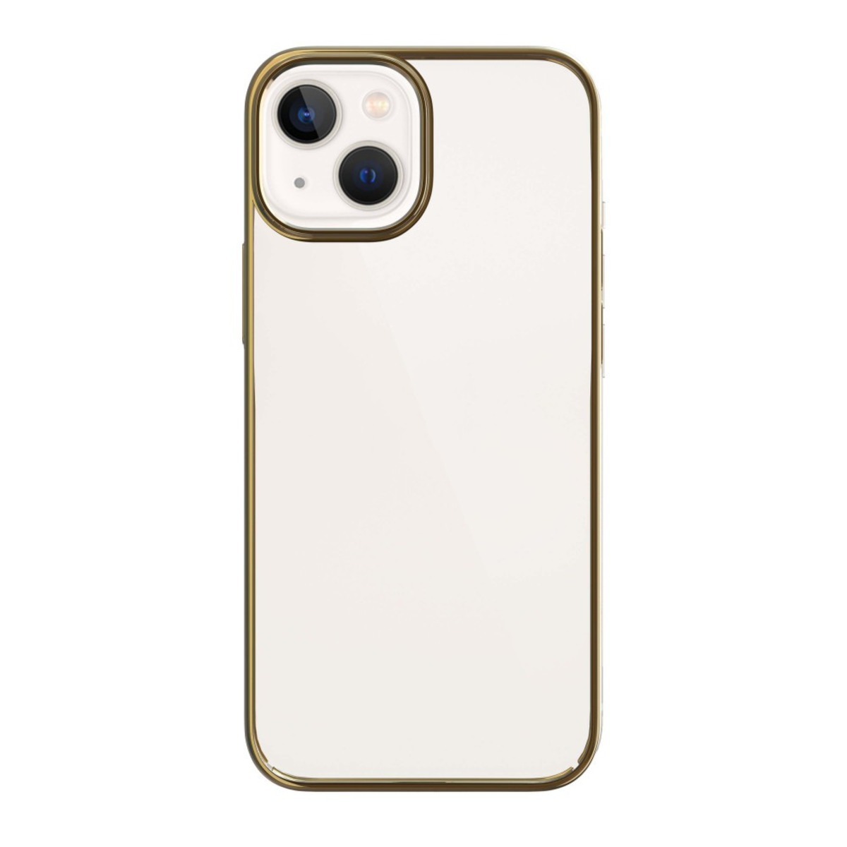 Чехол-накладка Devia Glimmer Series Case для iPhone 13 (Цвет: Champagne Gold)