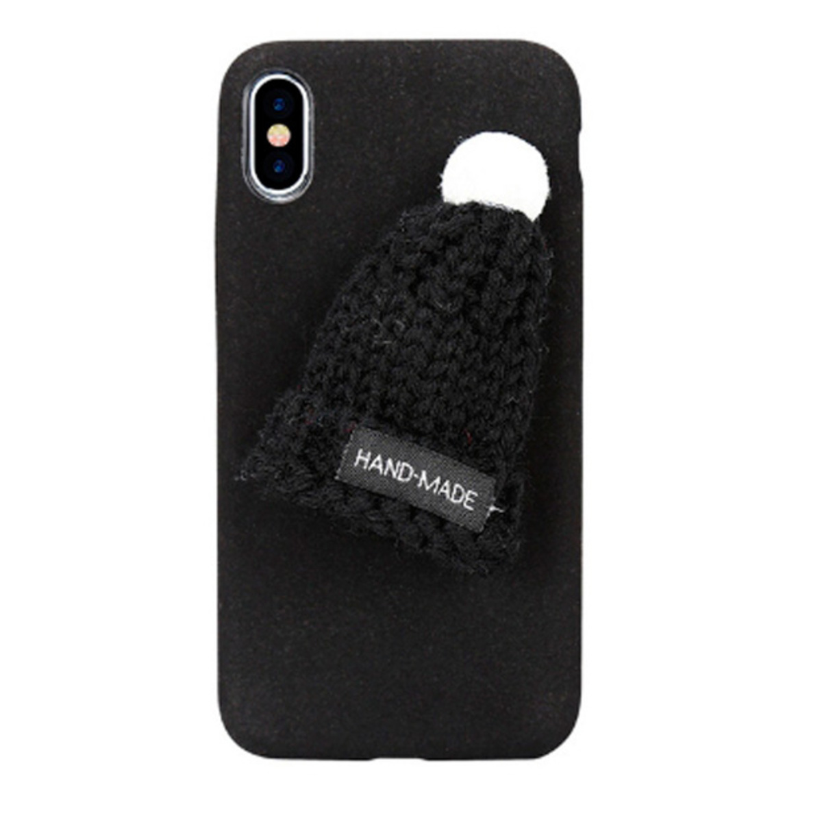 Купить Чехол-накладка Dismac Cap Case шапка для смартфона iPhone X/XS,  черный 34367 в СПб недорого | Выгодные цены на Чехол-накладка Dismac Cap  Case шапка для смартфона iPhone X/XS, черный 34367, покупка в