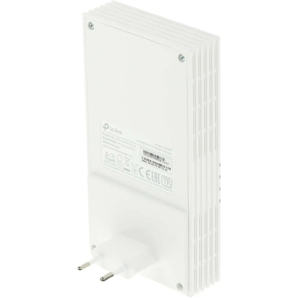 Повторитель беспроводного сигнала TP-Link RE600X 