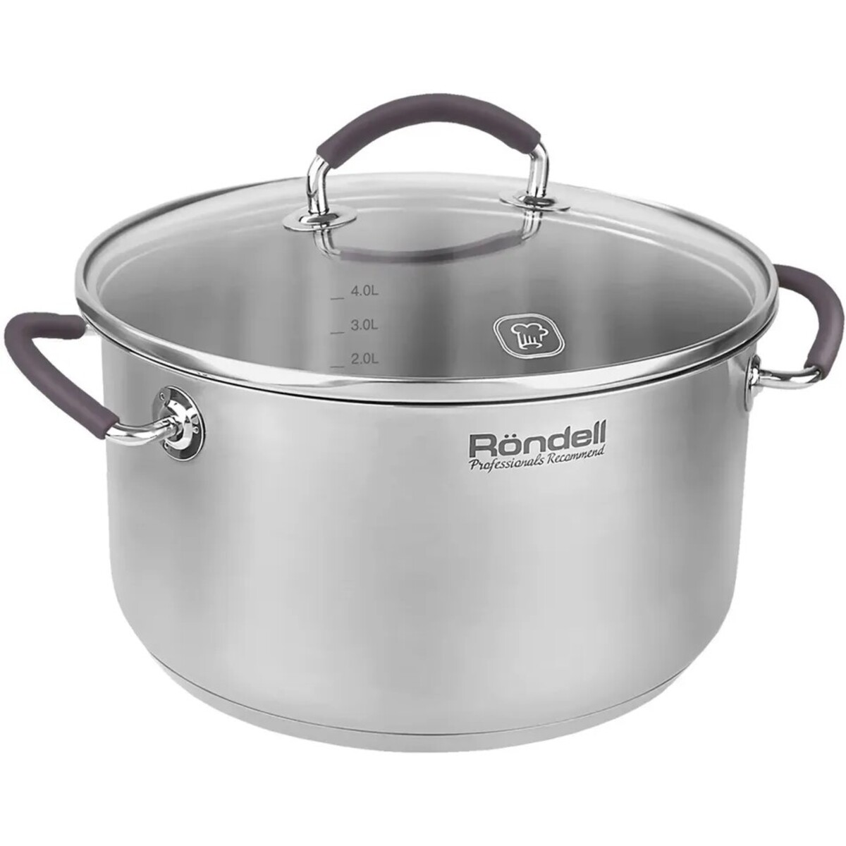 Кастрюля Rondell Akzent RDS-1389 (Цвет: Inox)