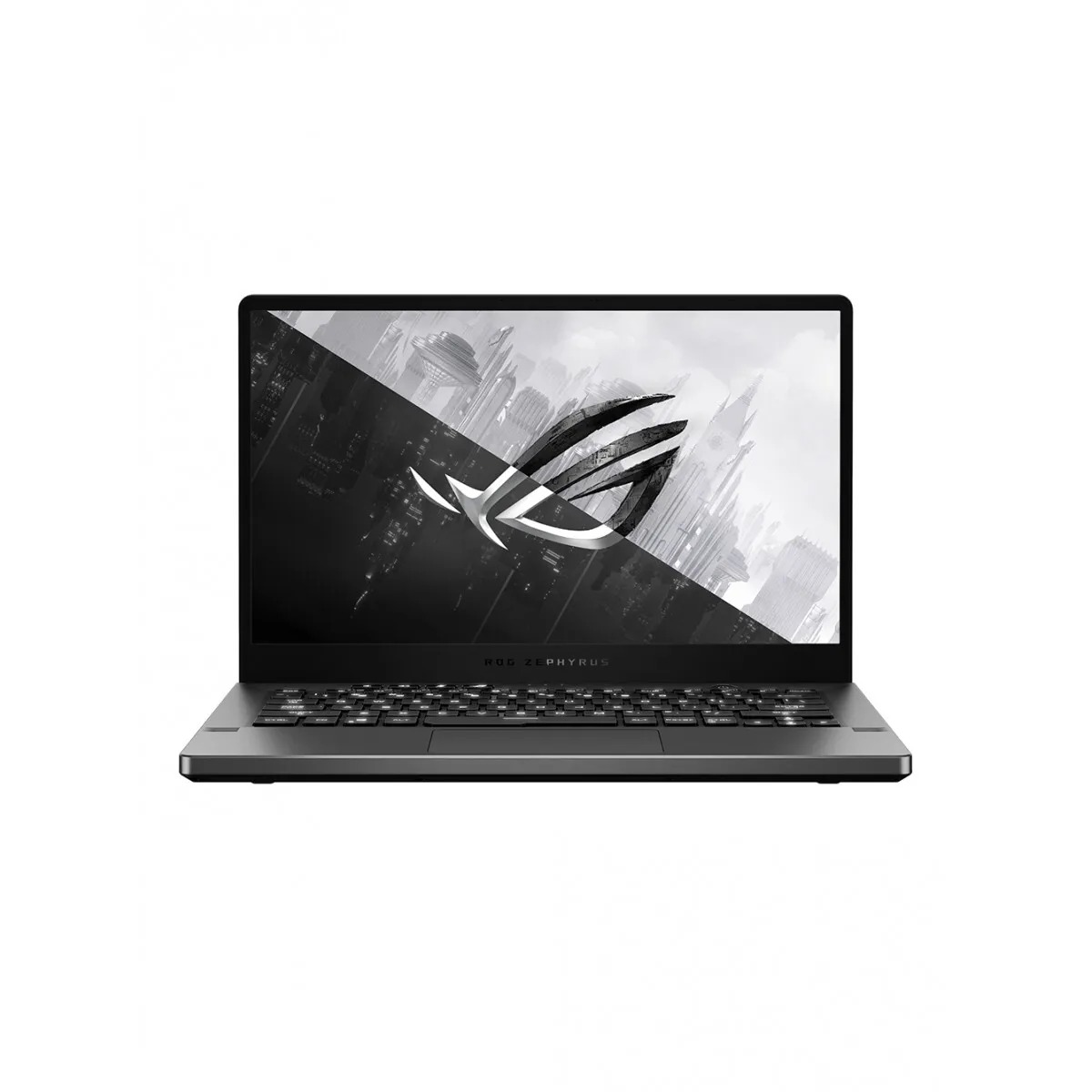 Ноутбук Asus ROG Zephyrus GA401QM-K2200T Ryzen 7 5800HS 16Gb SSD1Tb NVIDIA GeForce RTX 3060 6Gb 14 IPS QHD (2560x1440) Windows 10 grey WiFi BT Bag