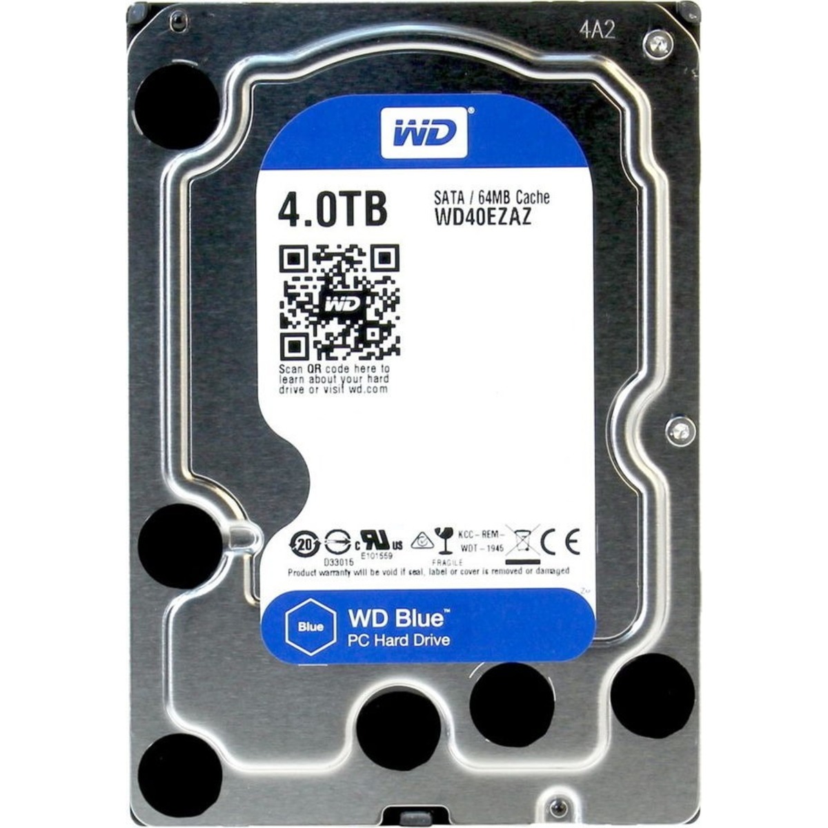 Жесткий диск WD SATA-III 4Tb WD40EZAZ