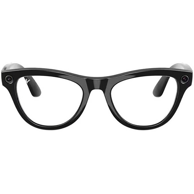 Умные очки Ray-Ban Meta Skyler (Gen 2) RW4010  (Цвет: Shiny Black / Clear) 