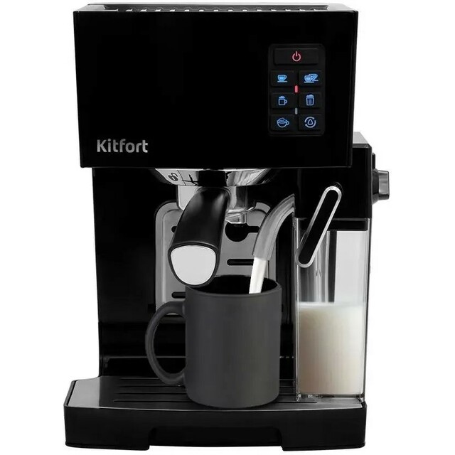 Кофеварка рожковая Kitfort KT-743, черный