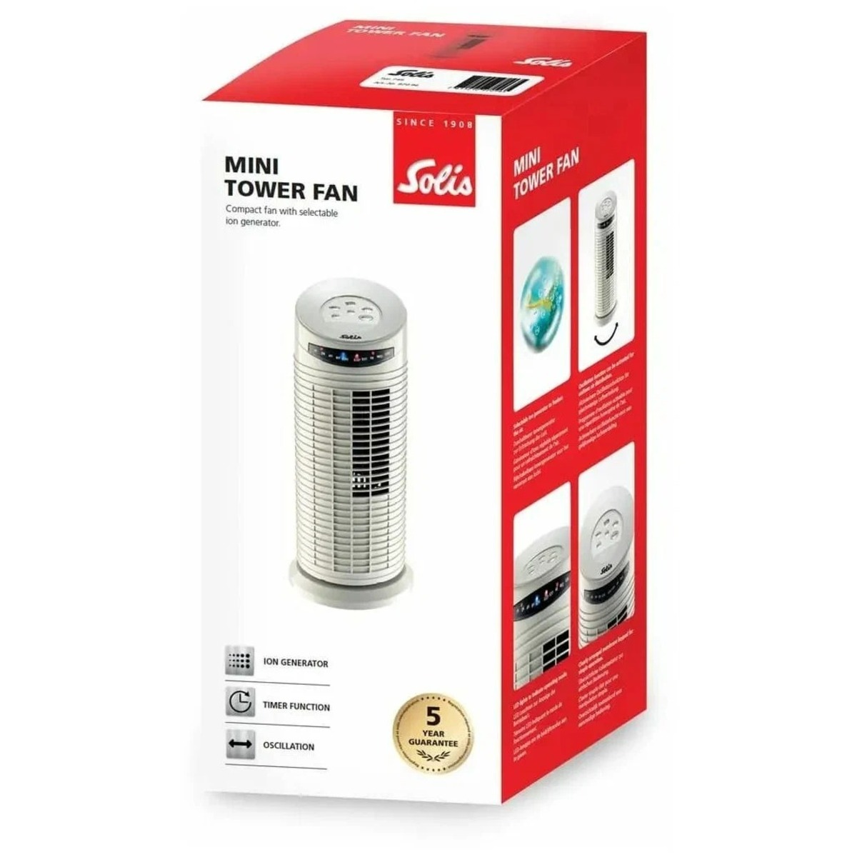 Вентилятор Solis TOWER WEISS 749 (Цвет: White)