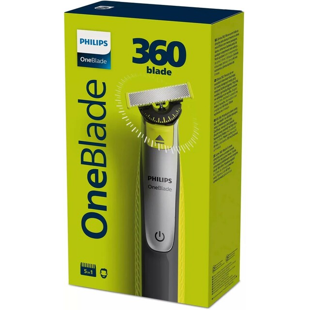 Триммер Philips OneBlade QP2730/20 (Цвет: Black/Lime)